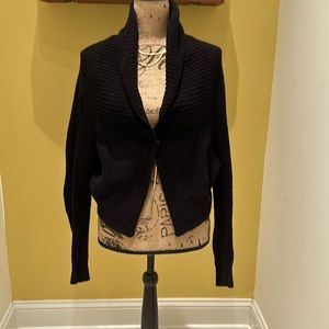 Free People Black Cardigan Sweater